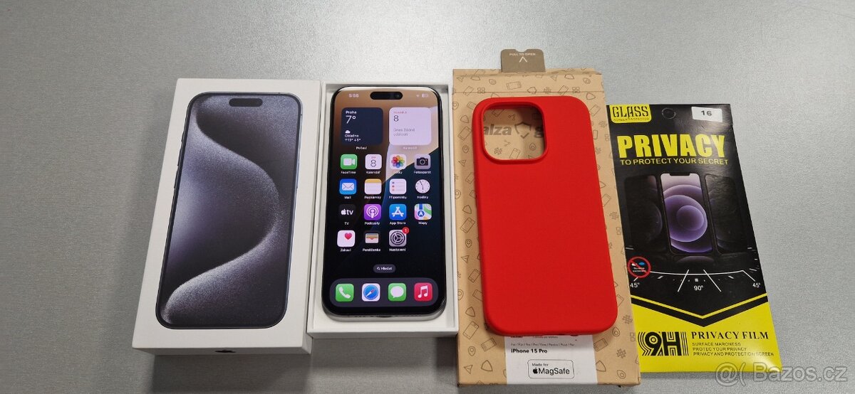 Iphone 15pro 128GB blue - 2