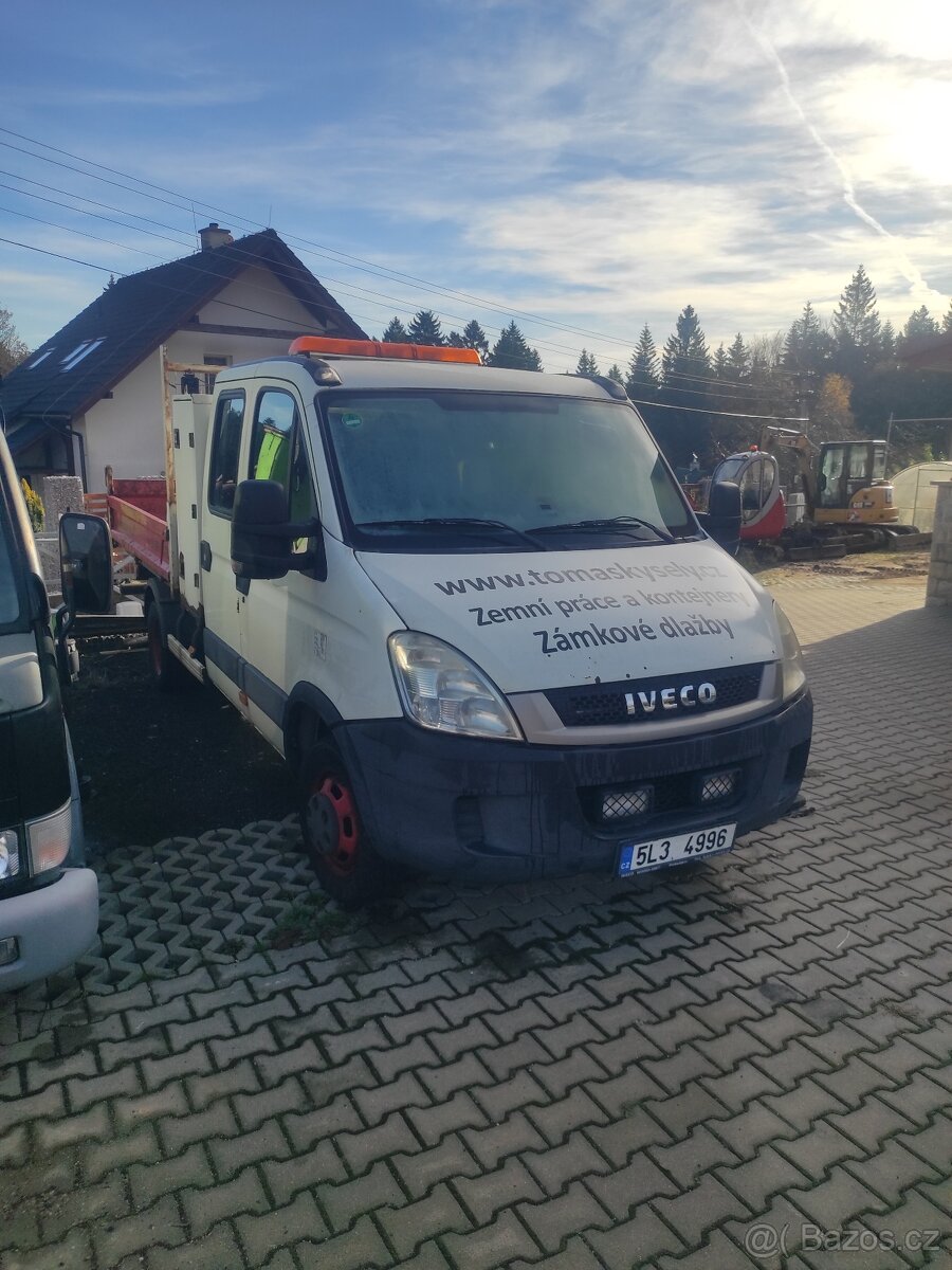 Iveco daily 35c13 sklápěč,nová STK na 2 roky - 2