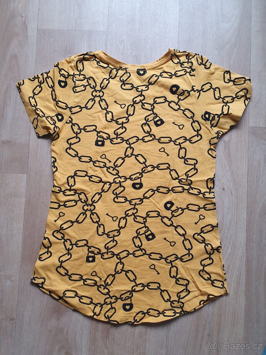 Dlouhé vypasované triko vel.M. GATE - 2