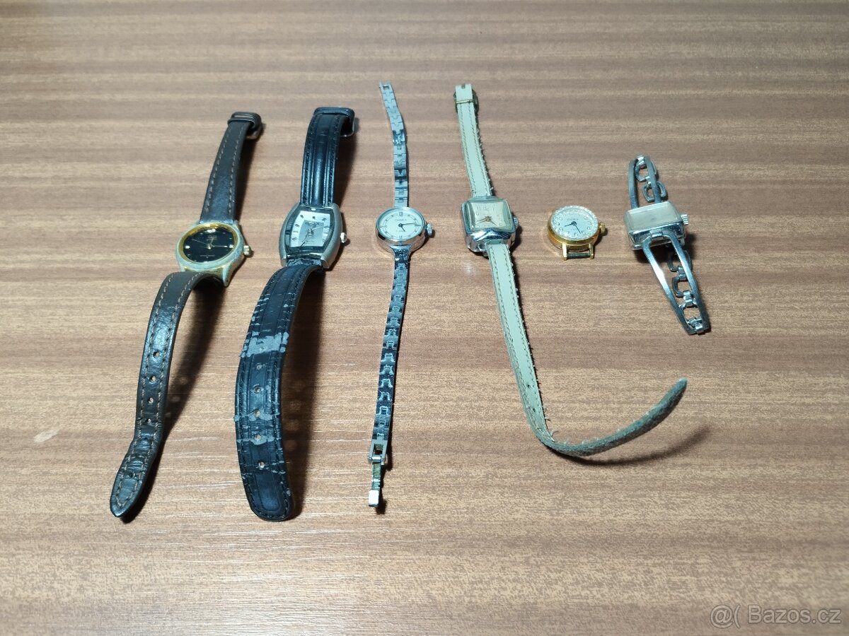 Dámské hodinky 6 kusů - 2