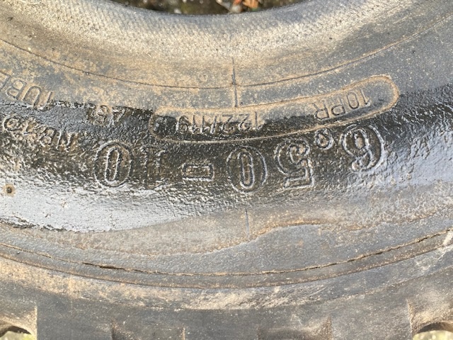 Pneu 6,50-10 - 2
