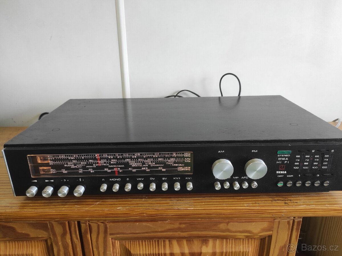 Legendární Reciever Tesla 814 A Hi-Fi - 2