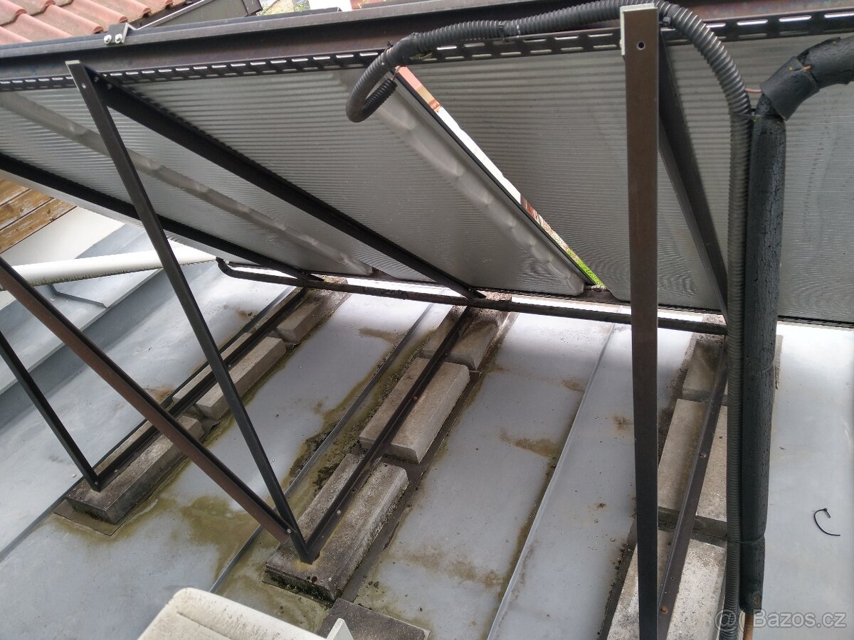 Plochý solární termický kolektor Heliostar 300 N - k opravě - 2