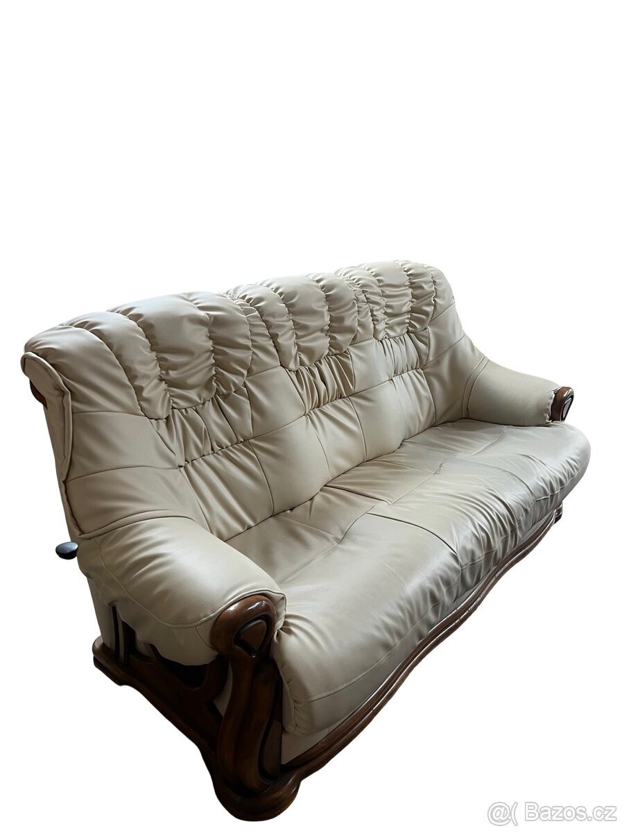 Sedací souprava kožená - 2