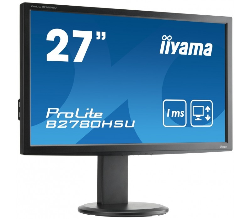 🖥️ iiyama ProLite B2780HSU-B1 – 27" Full HD, HDMI, Pivot - 2