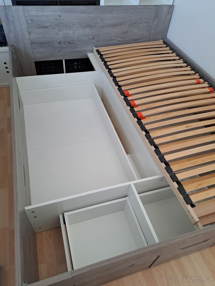 Postel s rošty 160x200 - 2