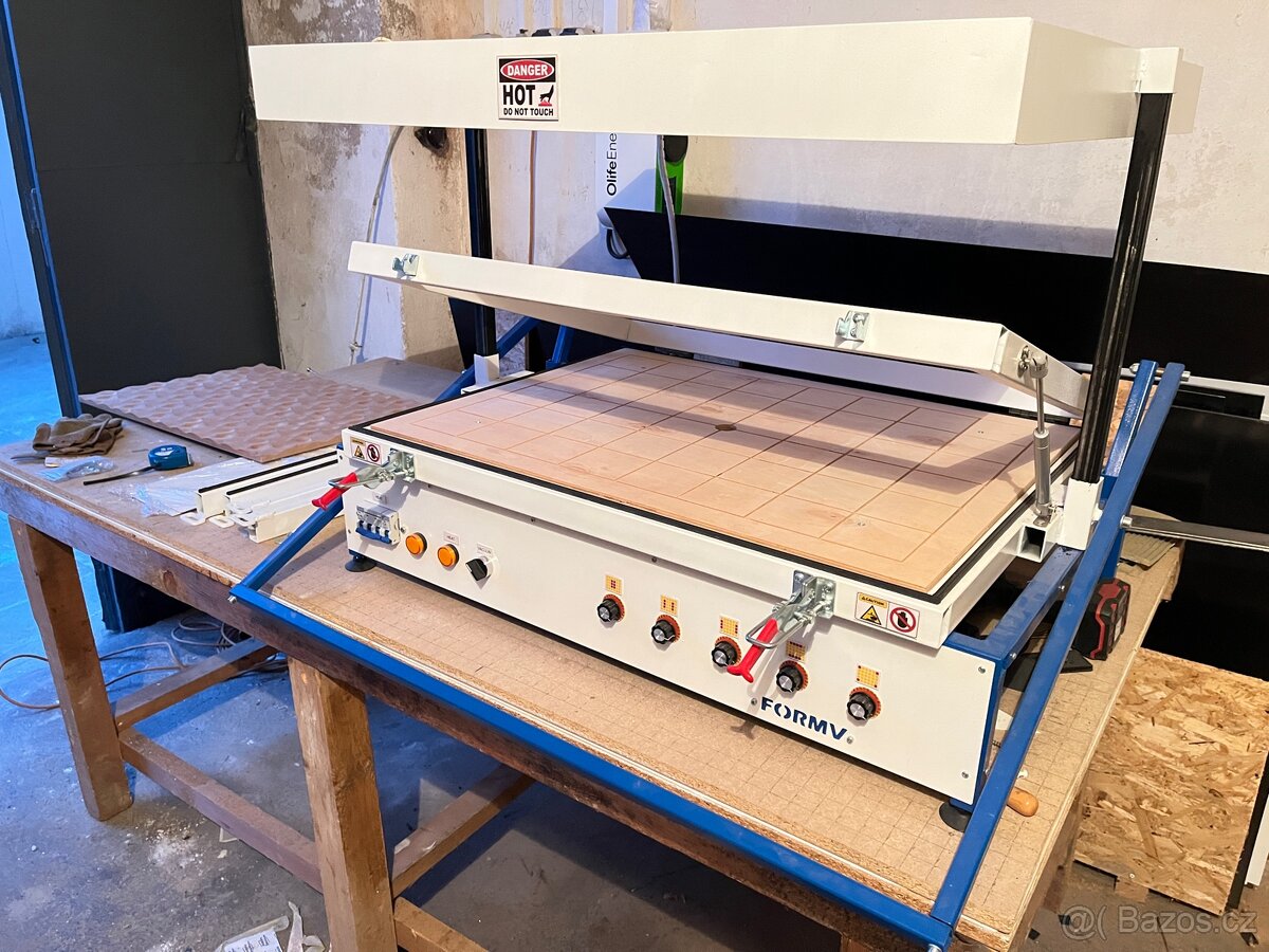 Termotvarovací vakuový lis 800x600 mm - 2