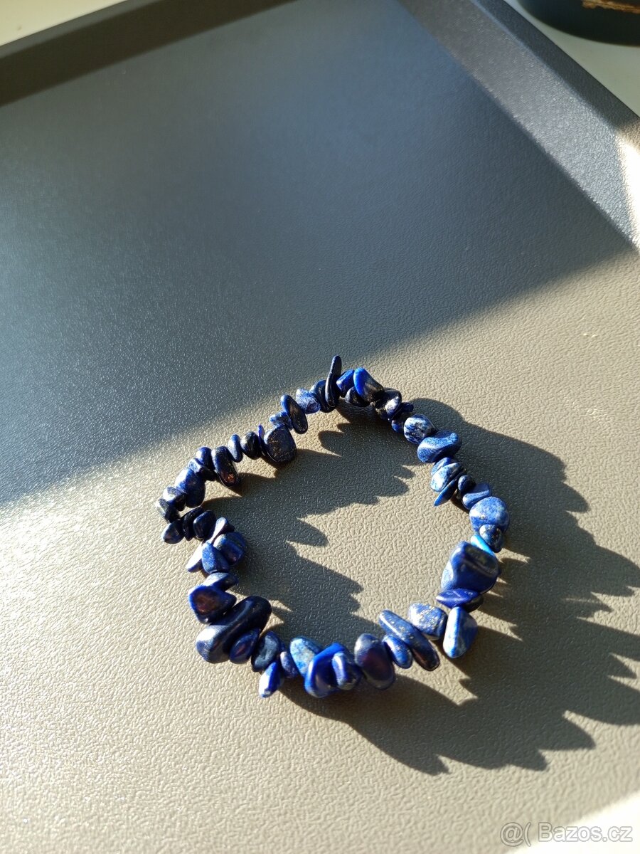 Náramek - lapis lazuli - 2
