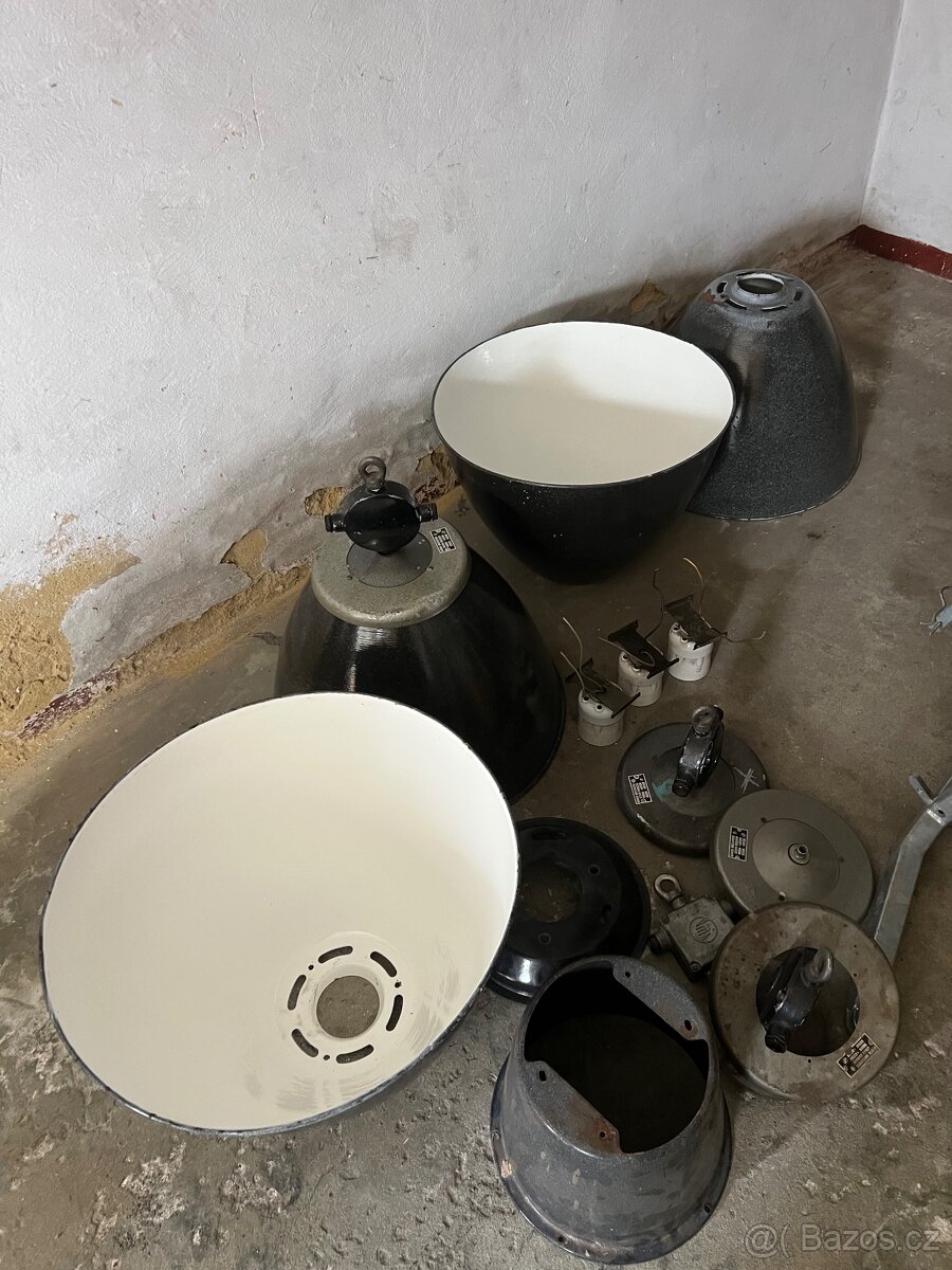 Fabrické lampy 4ks - 2