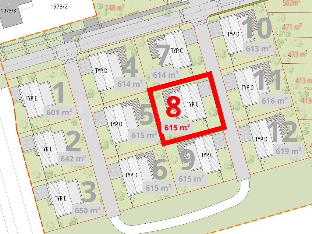 Prodej stavebního pozemku 615 m2, Velká Bystřice - 2