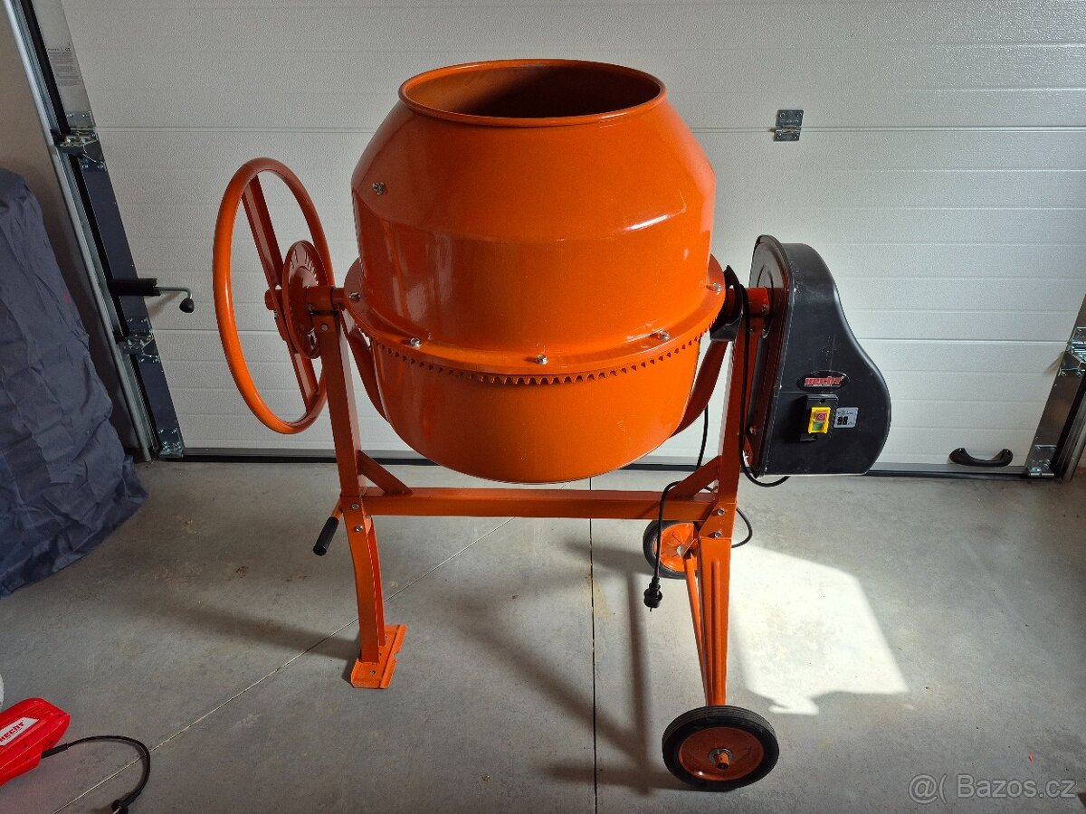 Stavební míchačka 180 l - v záruce do 06/2027 - 2