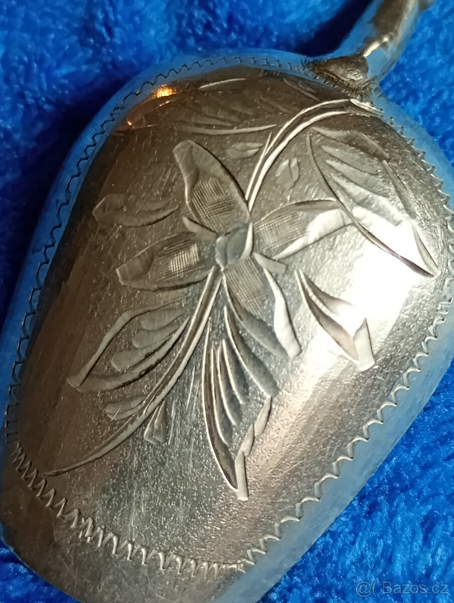 ZOL 84 stříbrná CADDY spoon lžička - 2