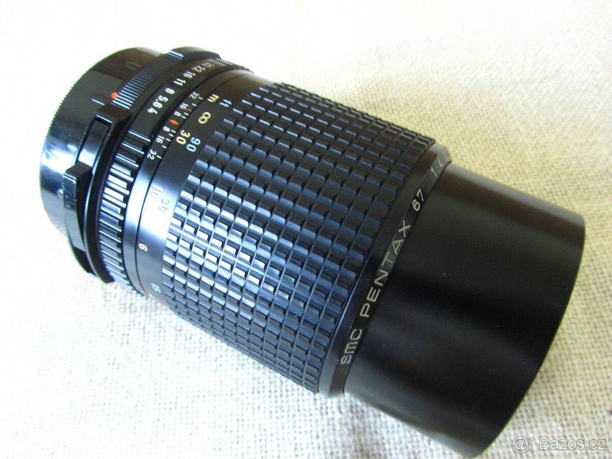 Pentax SMC 67 200/4 objektiv pro Pentax 6x7 a 67 Top stav - 2