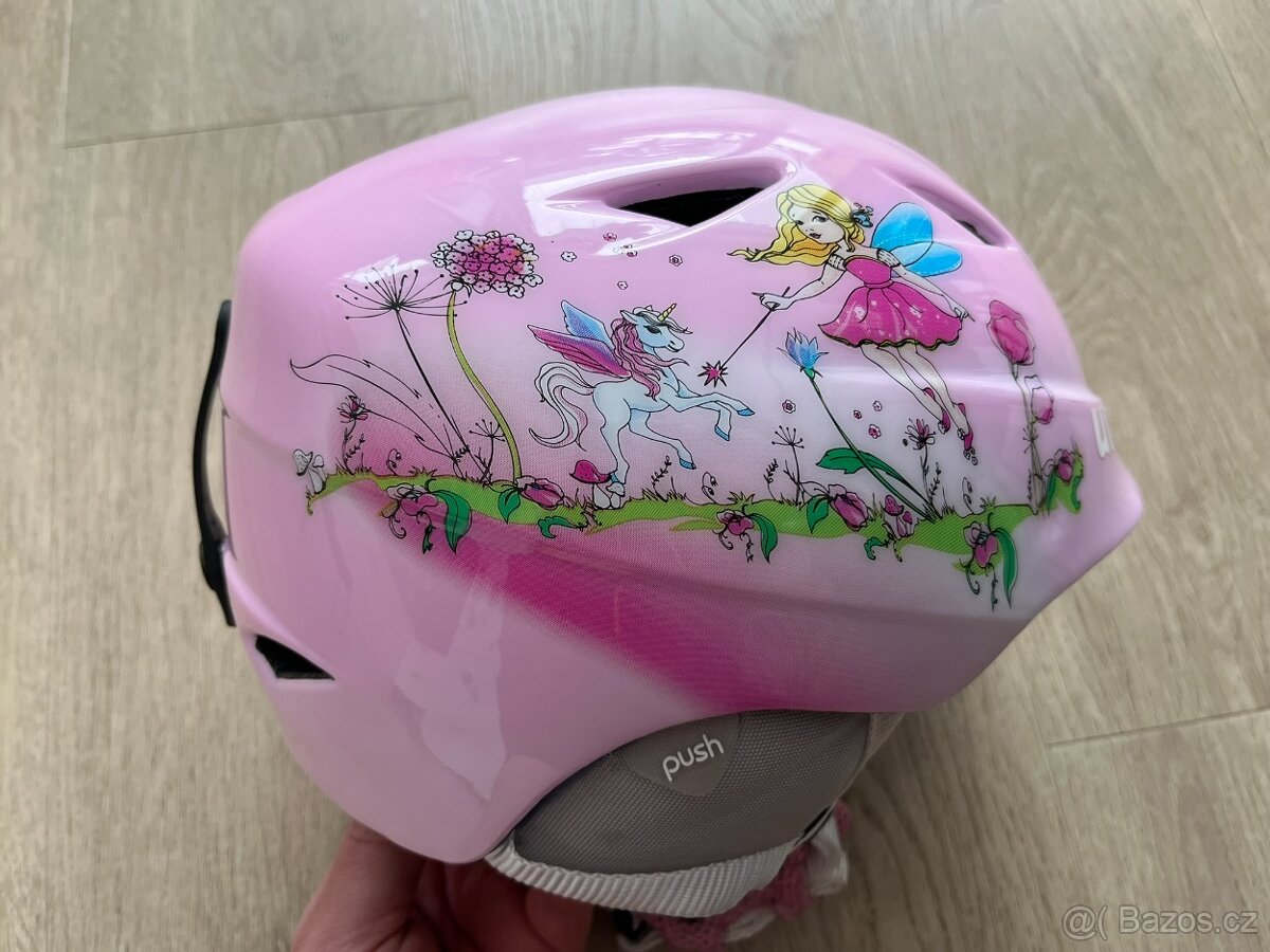 Dětská lyžařská helma Uvex Airwing 2 (52-54 cm) - 2