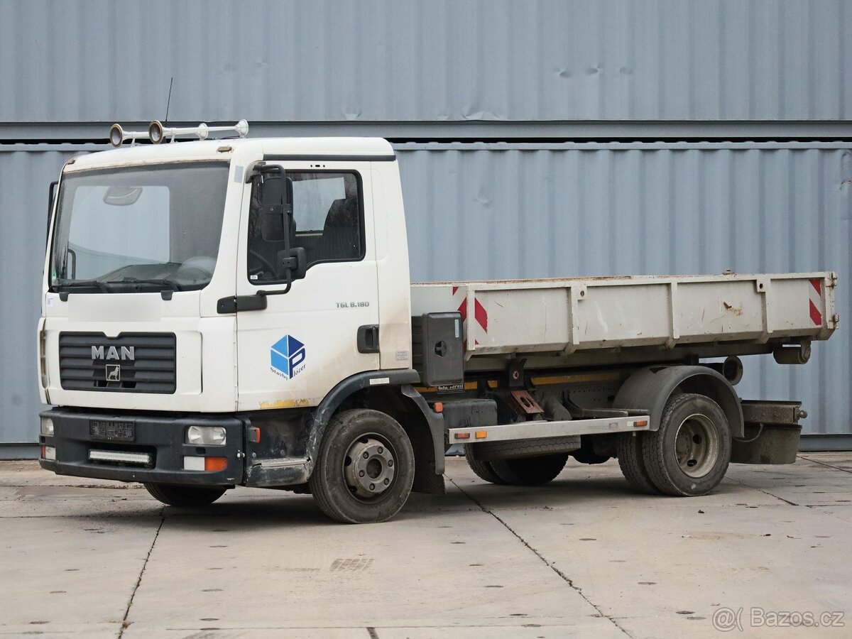 MAN TGL 8.180, 7,5 TUN, NÁSTAVBA CTS SERVIS, ŽELEZNÝ KONTEJN - 2