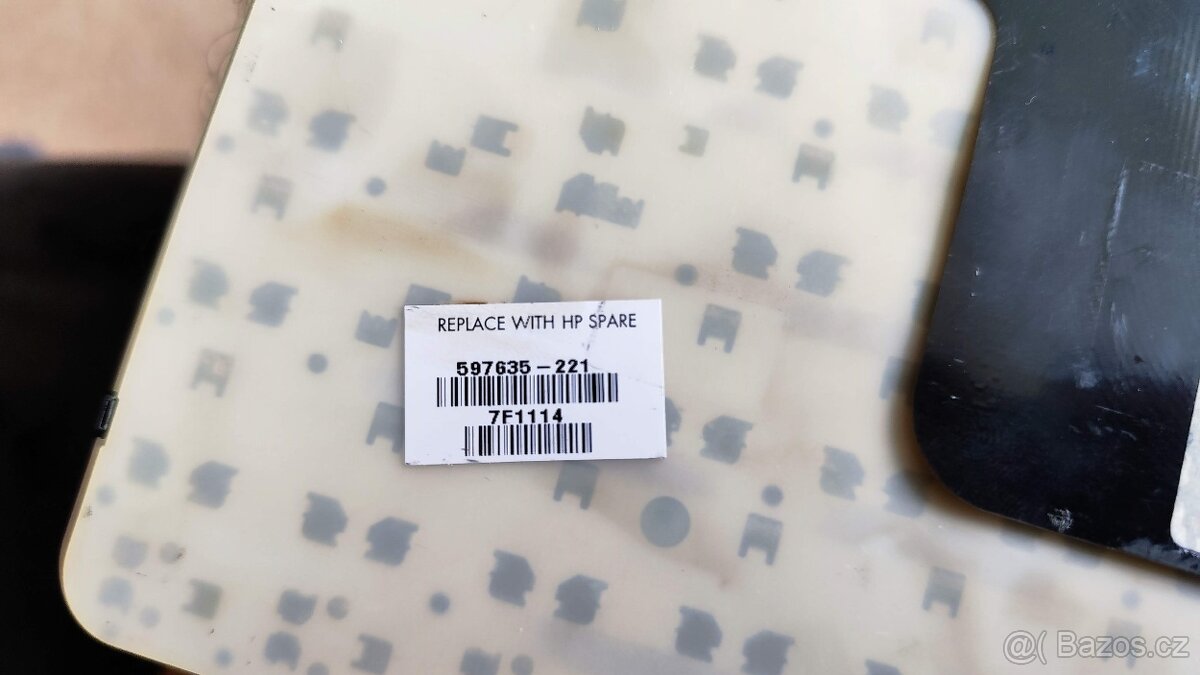 Česká klávesnice pro notebook HP Pavilion dv6 597635-221 - 2