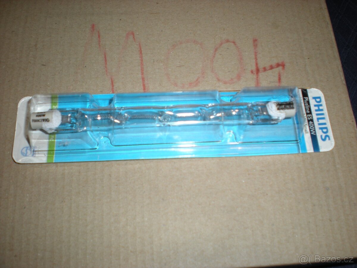 Philips halogenová žárovka Plusline 400W R7s 117mm - 2