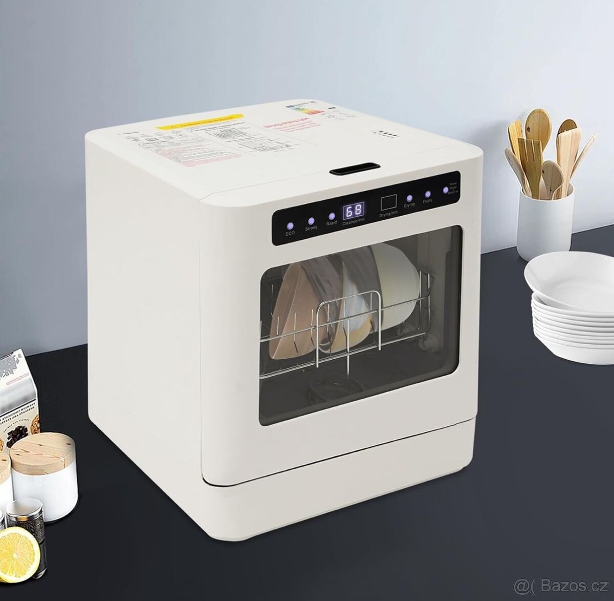 Přenosná myčka nádobí 800w stolní myčka - 2