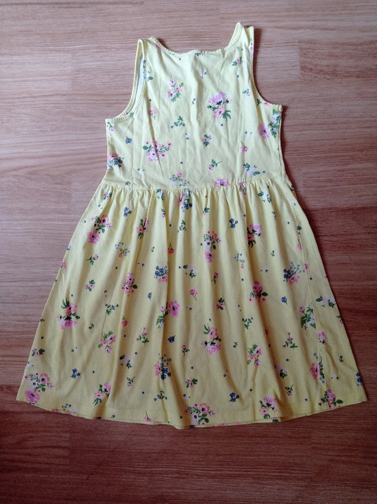 Žluté šatičky vel.134-140 zn. H&M - 2
