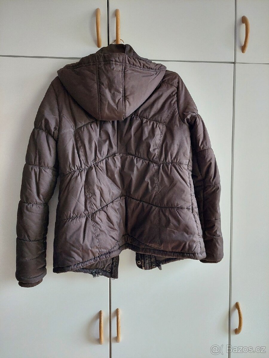 Bunda zimní dámská hnědá TIMEOUT - 2