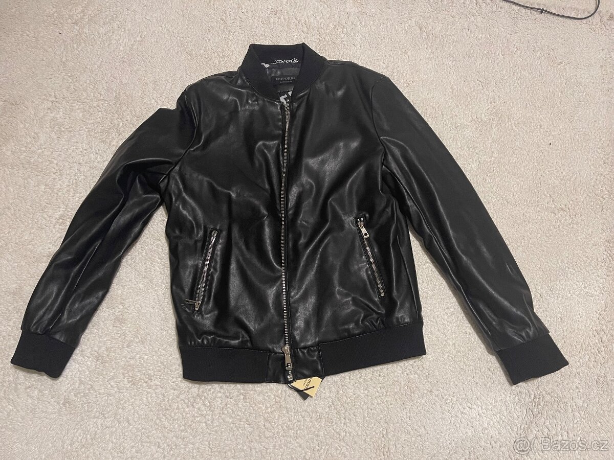 Armani - orig. kožená bunda vel. M - 2