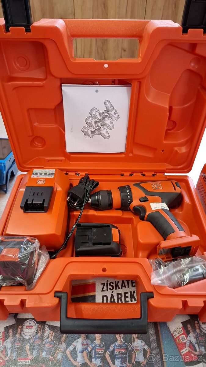 ASCM12Q FEIN aku vrtačka/šroubovák - 2