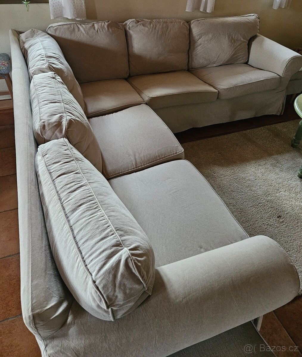 Rohová sedací souprava IKEA EKTORP - 2