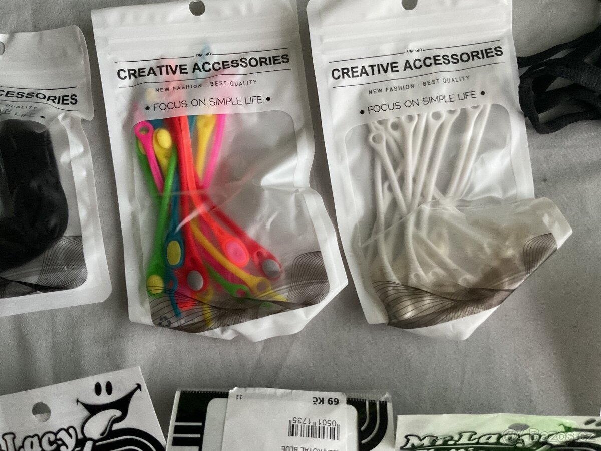 Barevné tkaničky do bot různé druhy - 2