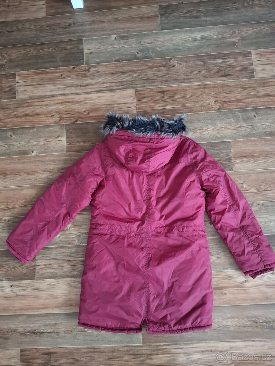 Zimní bunda (kabát) vel.152 - 2