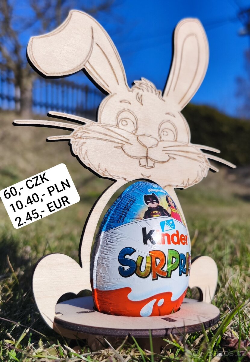 Velikonoční dekorace, zajíček - 2