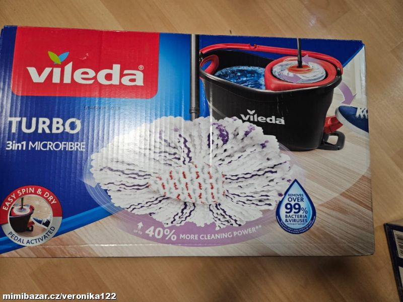 Nový MOP VILEDA Turbo 3v1 - 2
