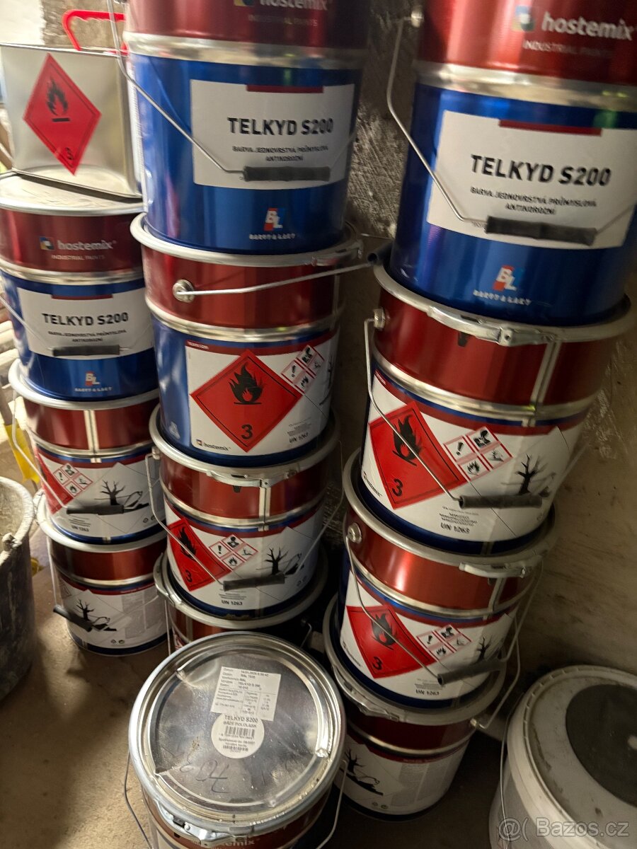 Barva alkydová syntetická antikorozní šedá - 2