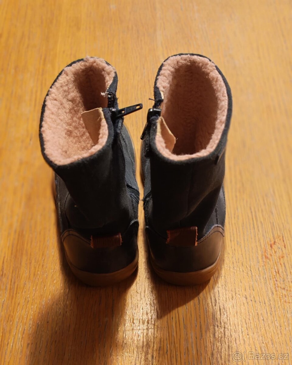 Zimní kožené barefoot boty Camper velikost 28 - 2