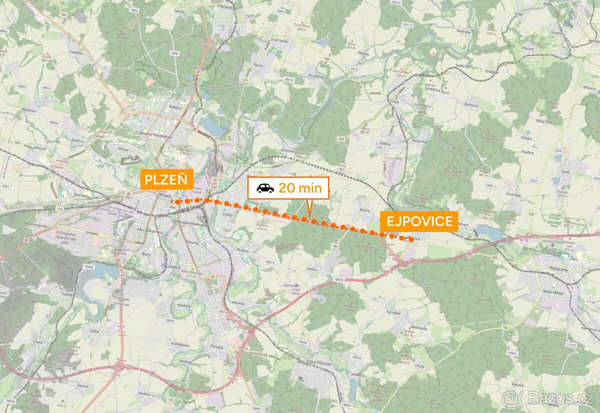 Zemědělská půda, prodej, Ejpovice, Rokycany - 2