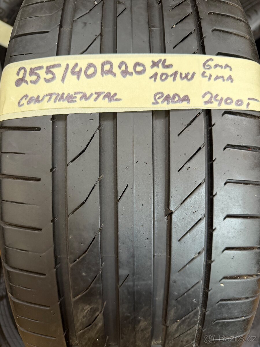 255/40r20 101W XL continental - 2