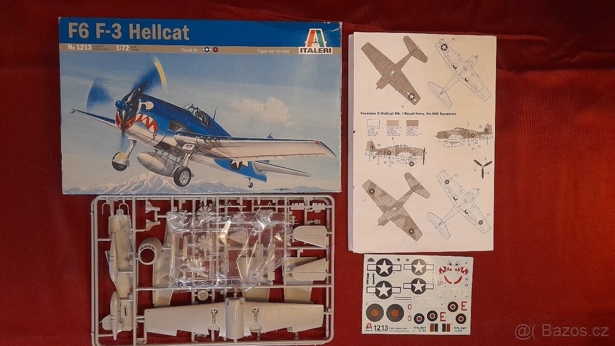 Model letadla: F6 F-3 Hellcat - 2