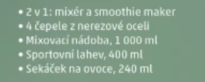 Stolní mixér - 2