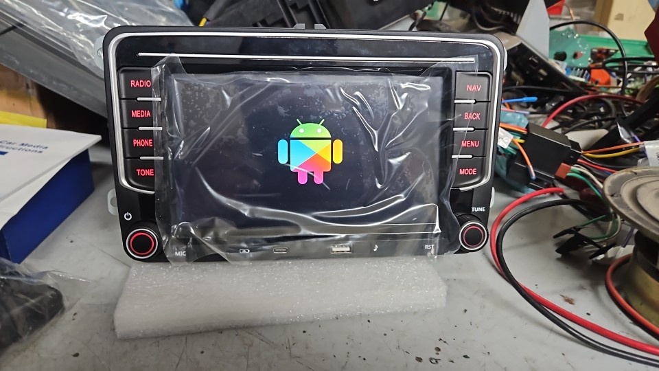 2DIN rádio android– CarPlay, BT, CZ - 2
