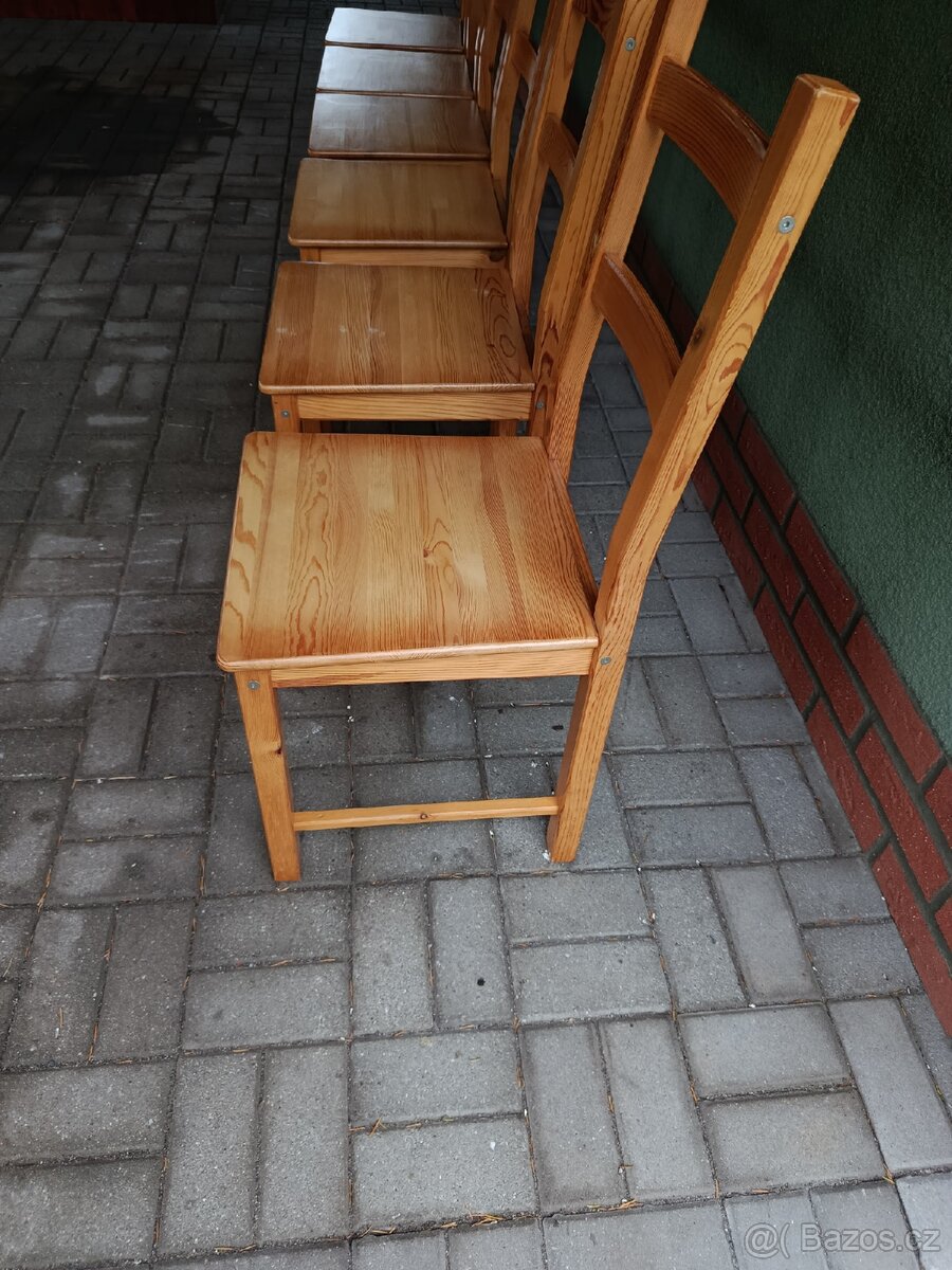 Prodám dřevěné židle - 2