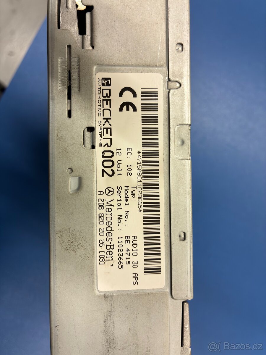 Mercedes-Benz rádio originál - 2