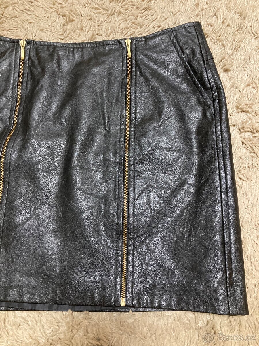 Dámská koženková sukně - 2
