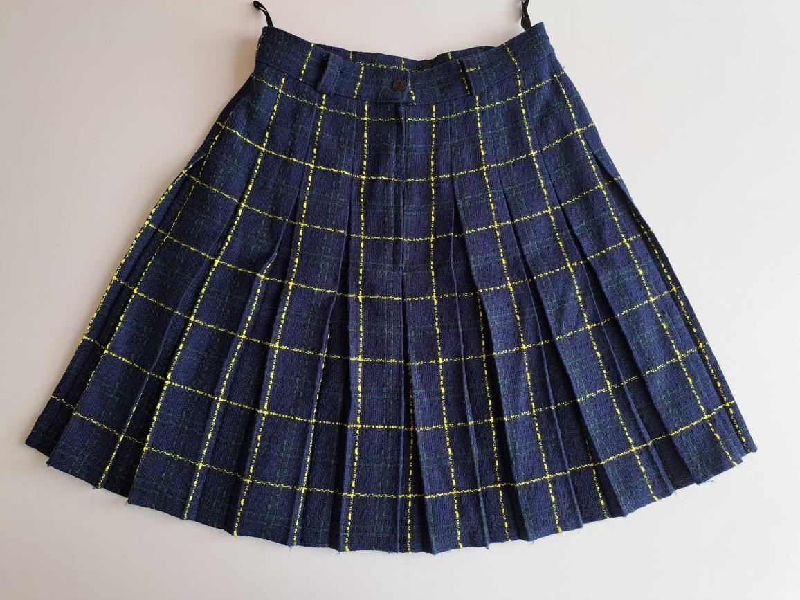 plisovaná teplá sukně, zn. Caroline, vel. S - 2