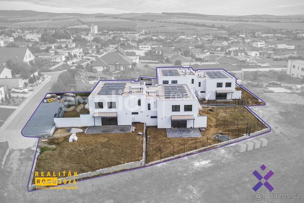 Prodej novostaveb mezonetových bytů 3+kk 81 m², zahrada 55 - - 2