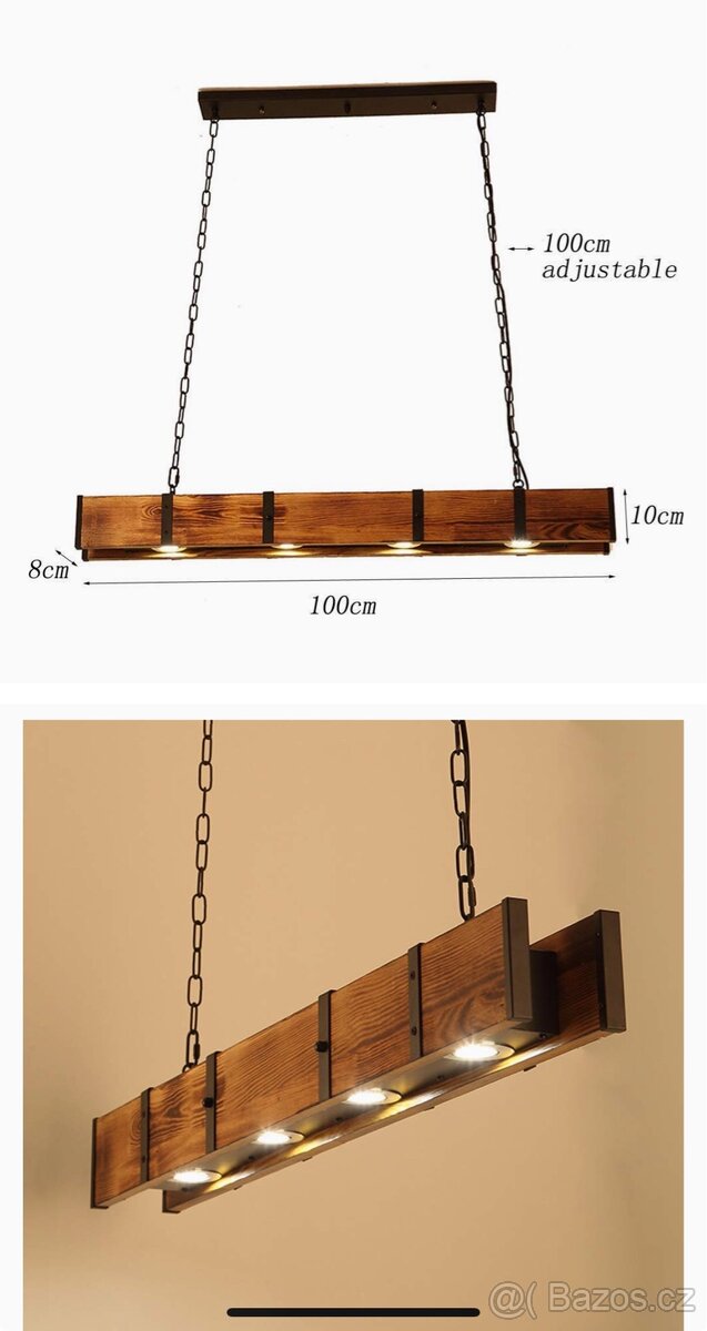 Visící stropní světlo LED - 2