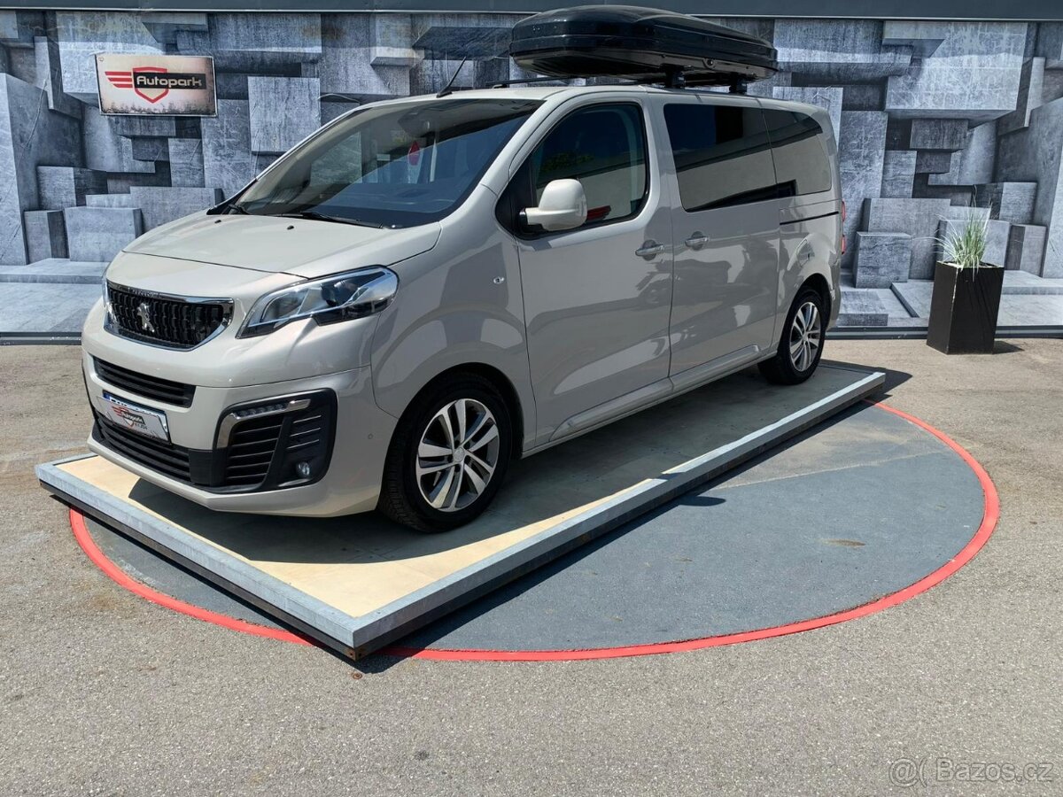 Peugeot Traveller 2.0D,130KW,8MÍST,MASÁŽ.SEDADLA - 2