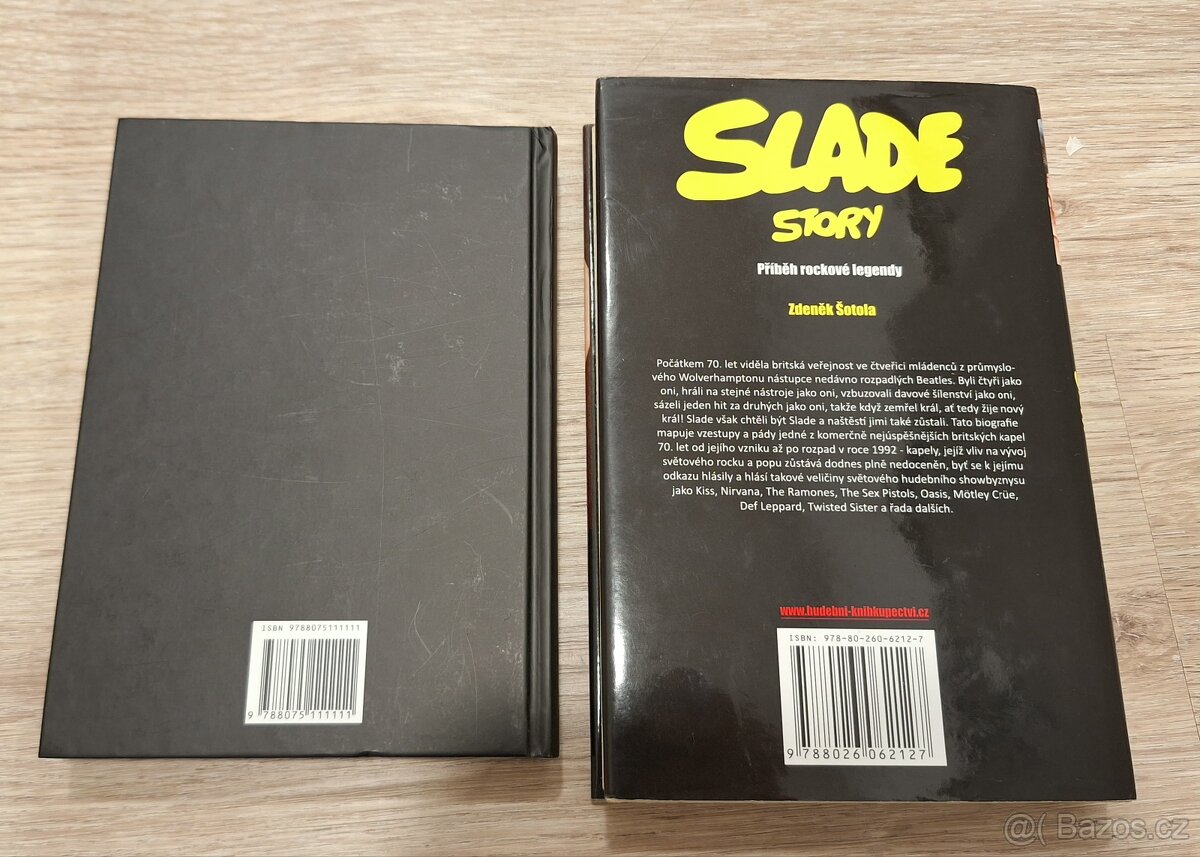 2 knihy o kapele Slade - 2