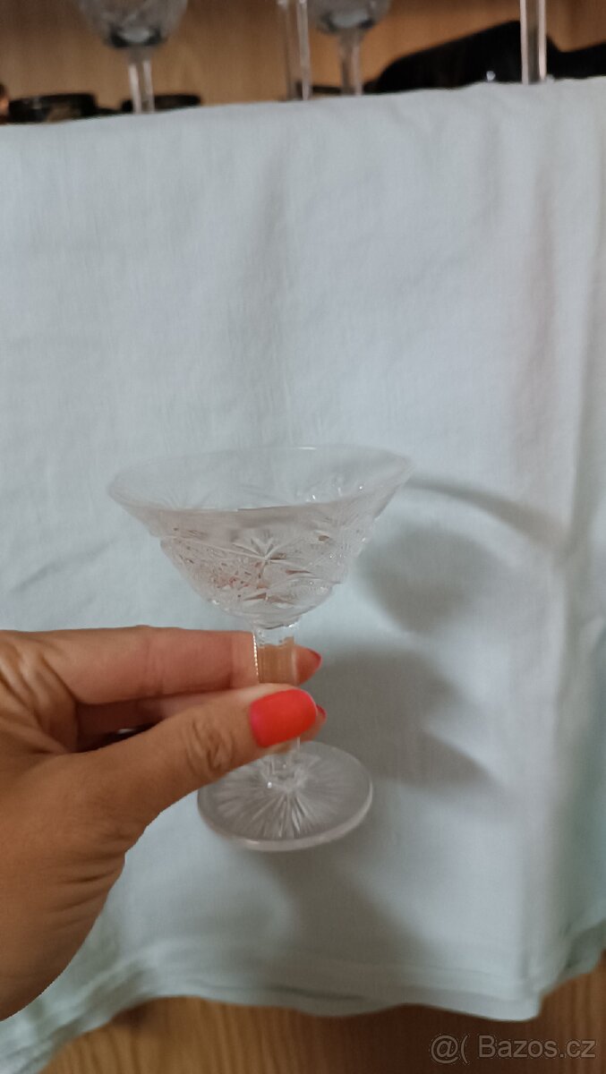 Broušené skleničky - 2
