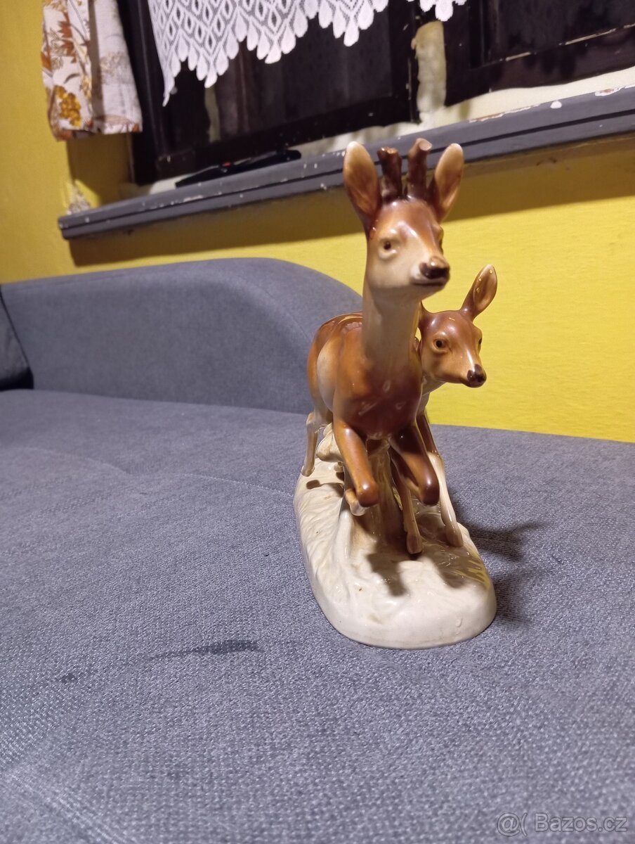 Porcelánová soška - 2