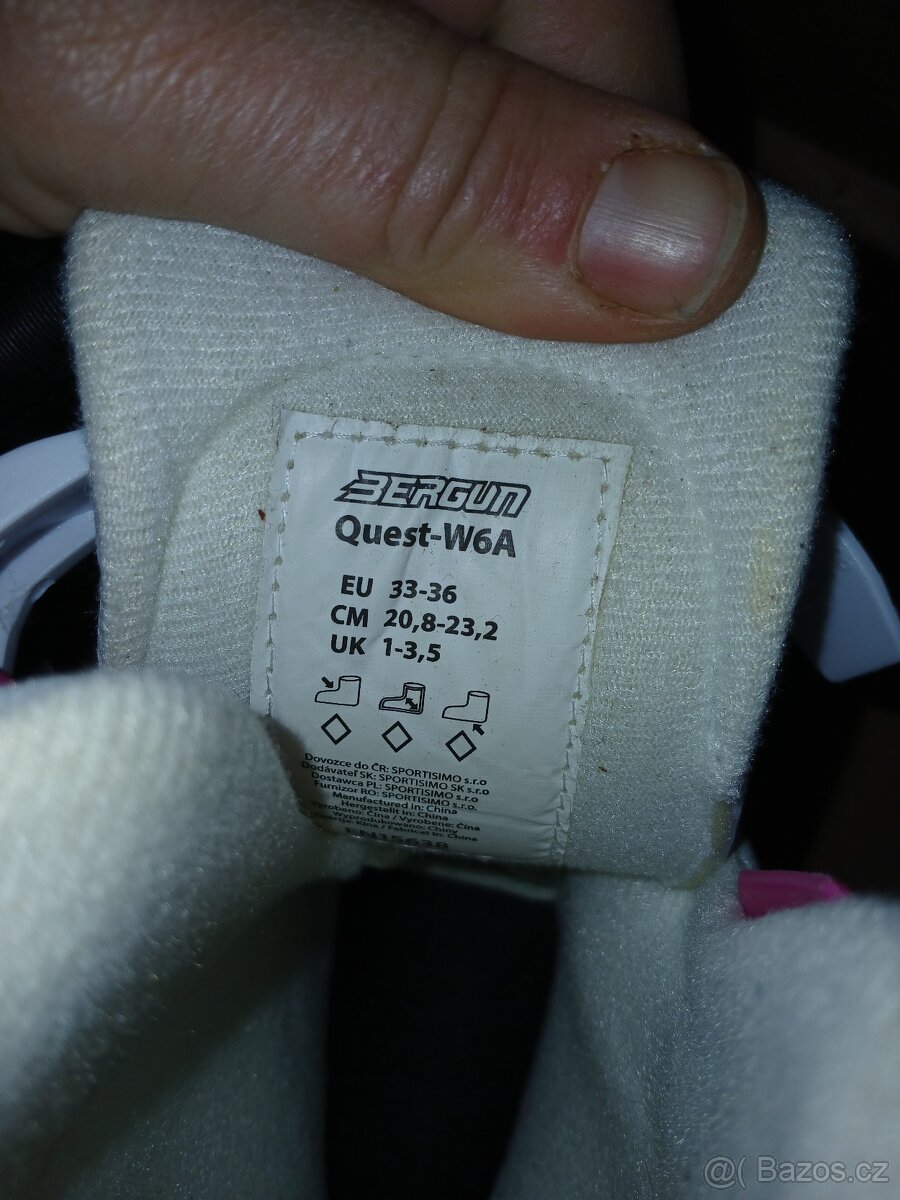 Dětské brusle na led - 2