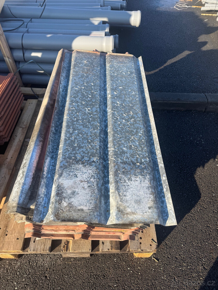 Plechové šablony pozink 45x100cm - 2